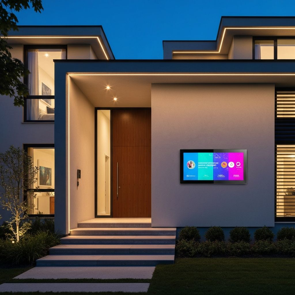 LED Frame in Home