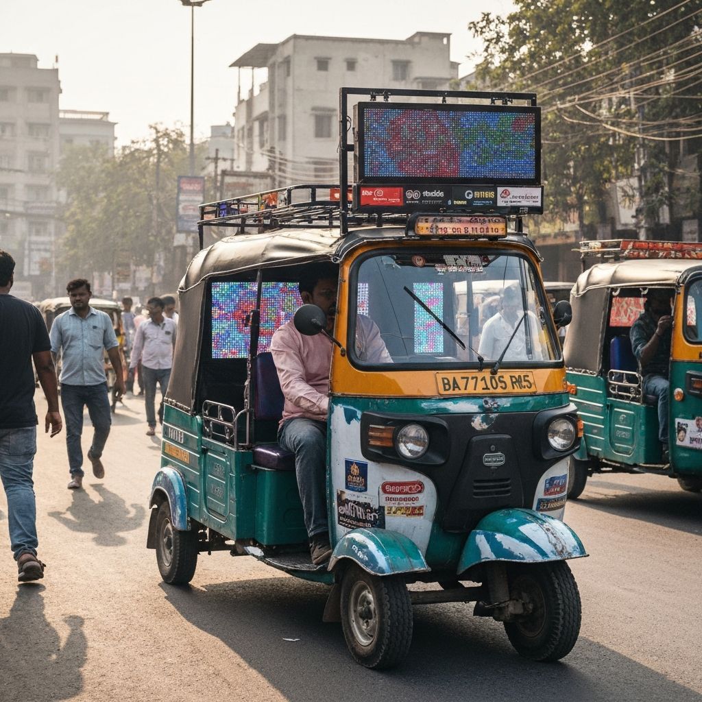 Auto Rickshaw Advertising